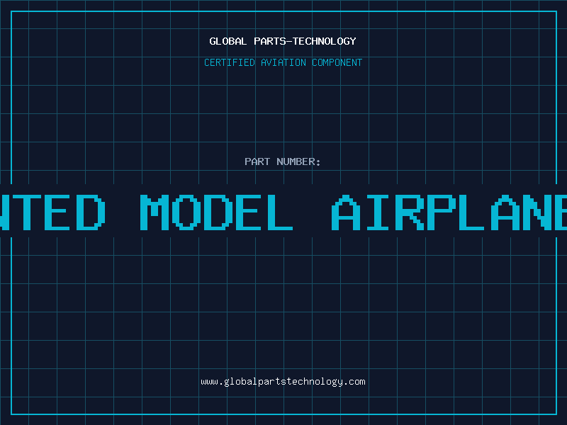 Aviation Part 3d printed model airplane parts