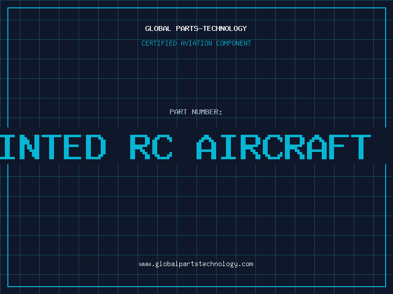 Aviation Part 3d printed rc aircraft parts