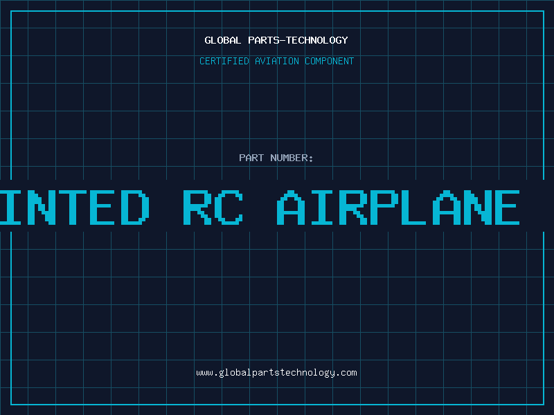 Aviation Part 3d printed rc airplane parts