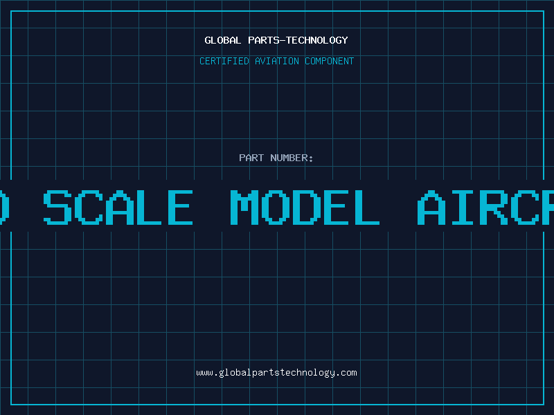 Aviation Part 3d printed scale model aircraft parts