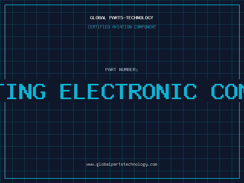 Aviation Part 3d printing electronic components