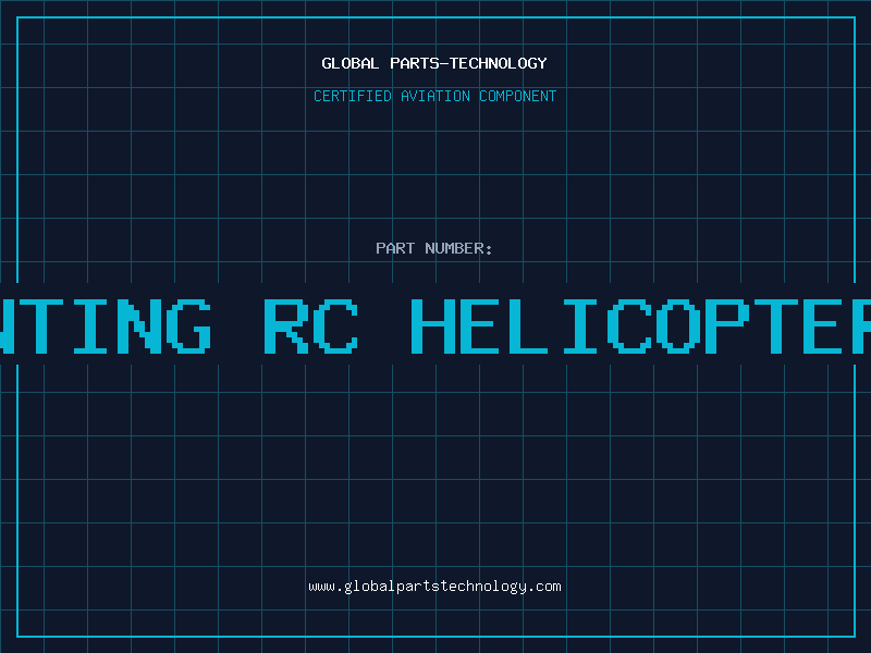 Aviation Part 3d printing rc helicopter parts