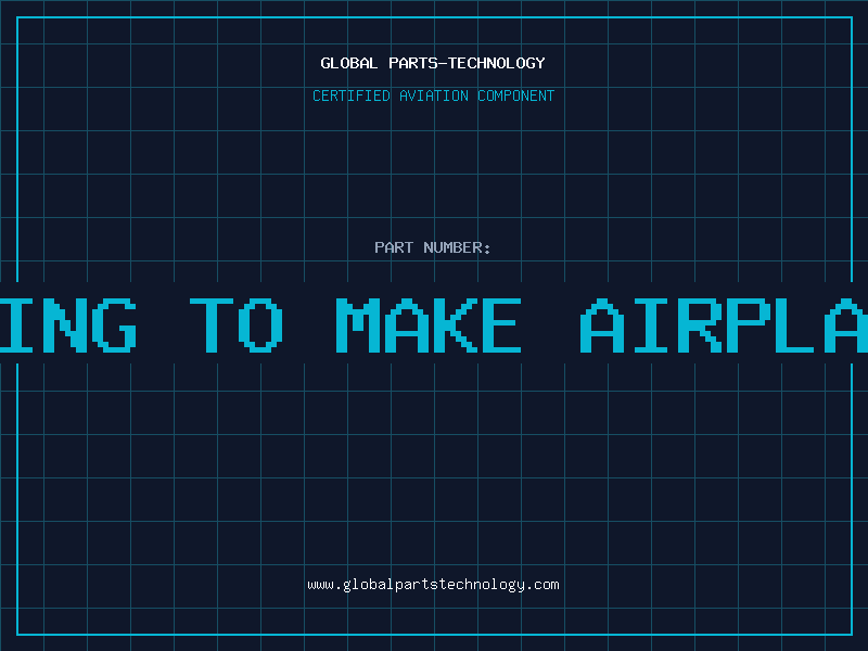 Aviation Part 3d printing to make airplane parts