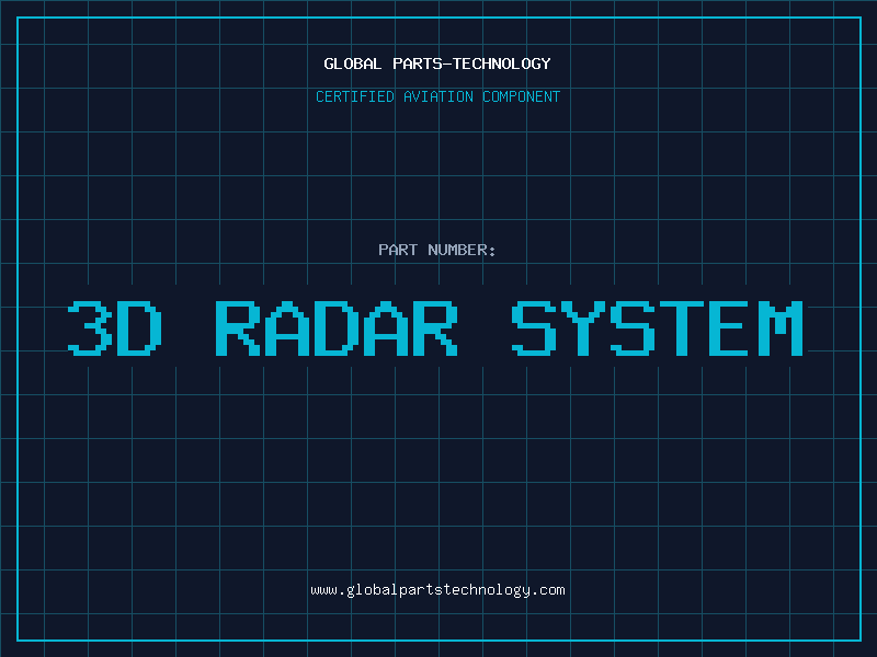 Aviation Part 3d radar system