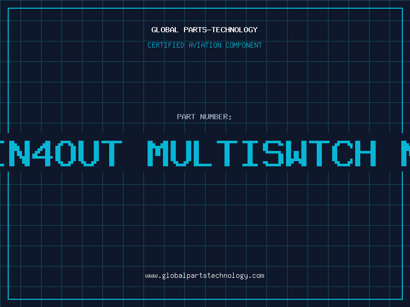 Aviation Part 3in4out MultiSwtch NP