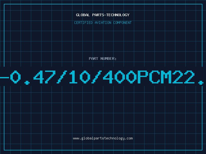 Aviation Part 4-0.47/10/400PCM22.5
