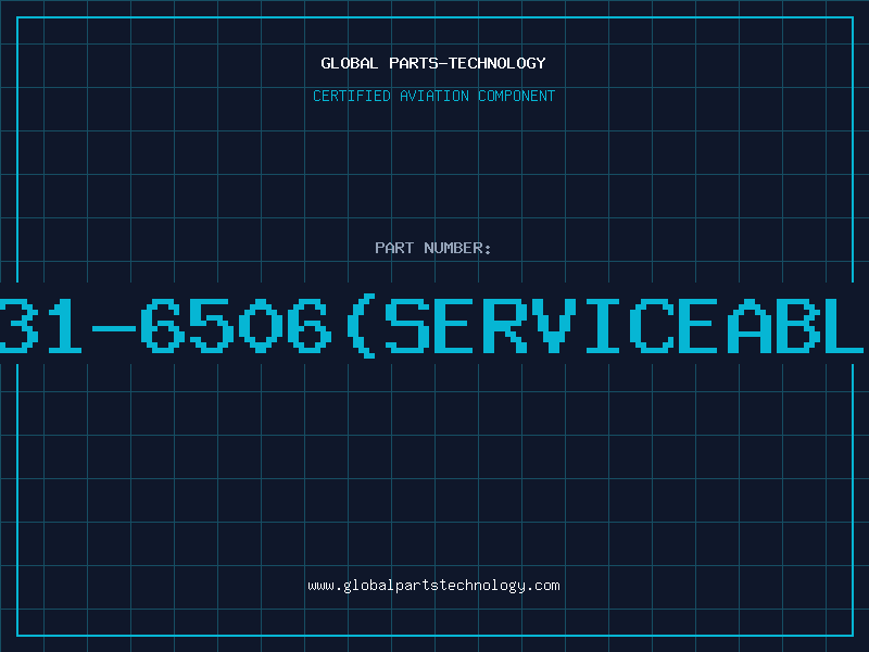 Aviation Part 4-00631-6506(serviceablepart