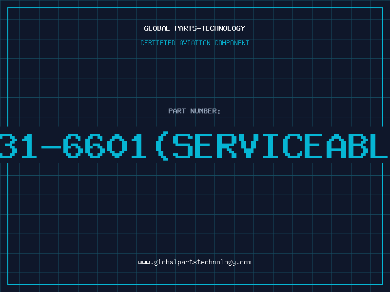 Aviation Part 4-00631-6601(serviceablepart