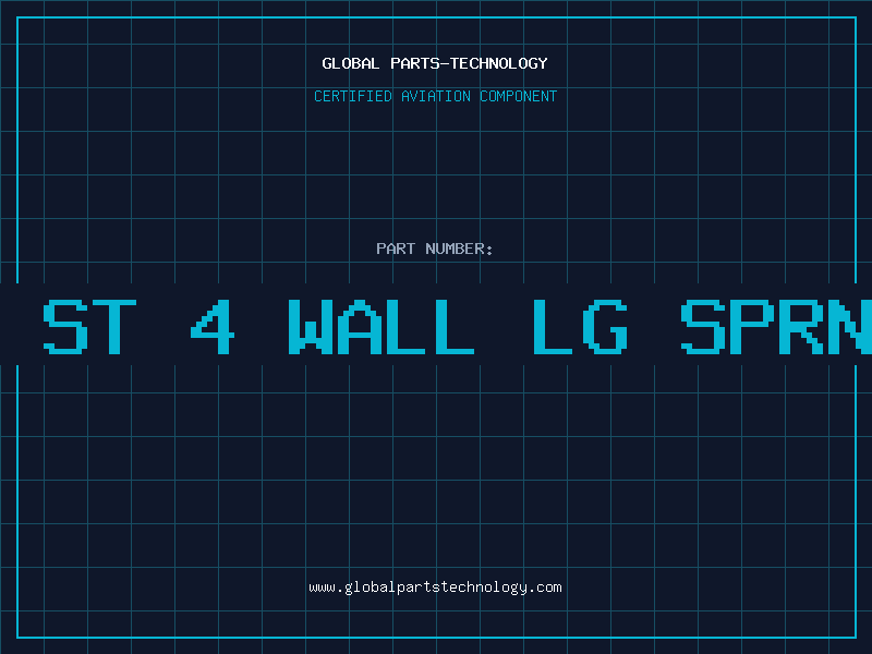 Aviation Part 40 POS ST 4 WALL LG SPRNG LTCH