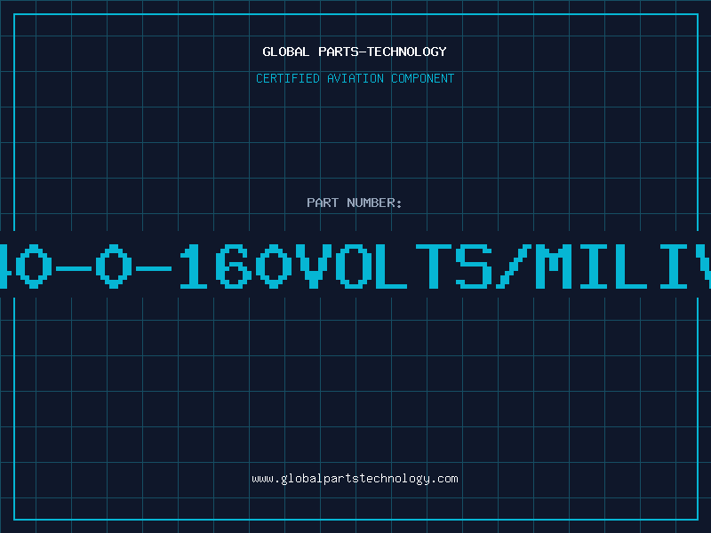 Aviation Part 40-0-160VOLTS/MILIV