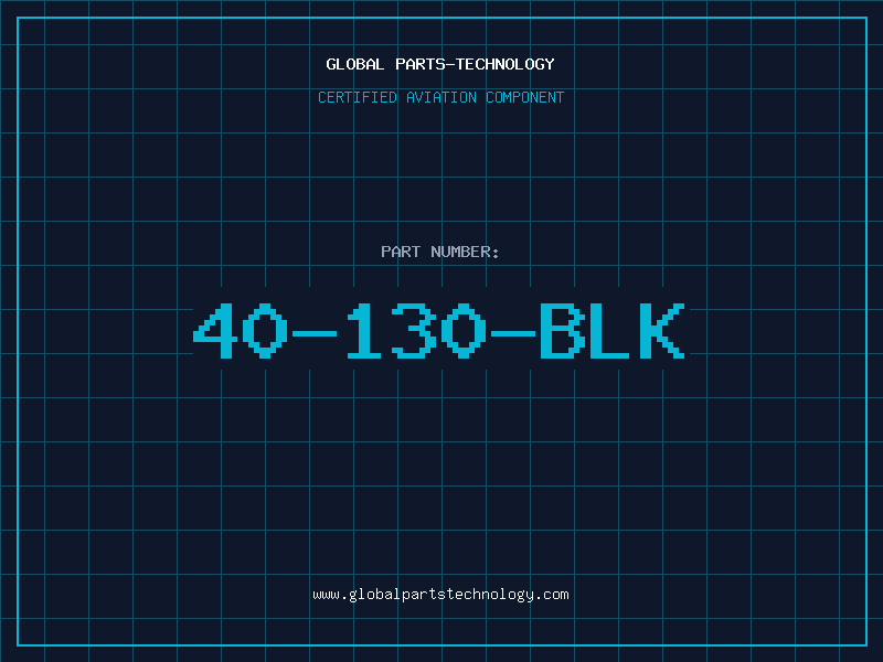 Aviation Part 40-130-BLK