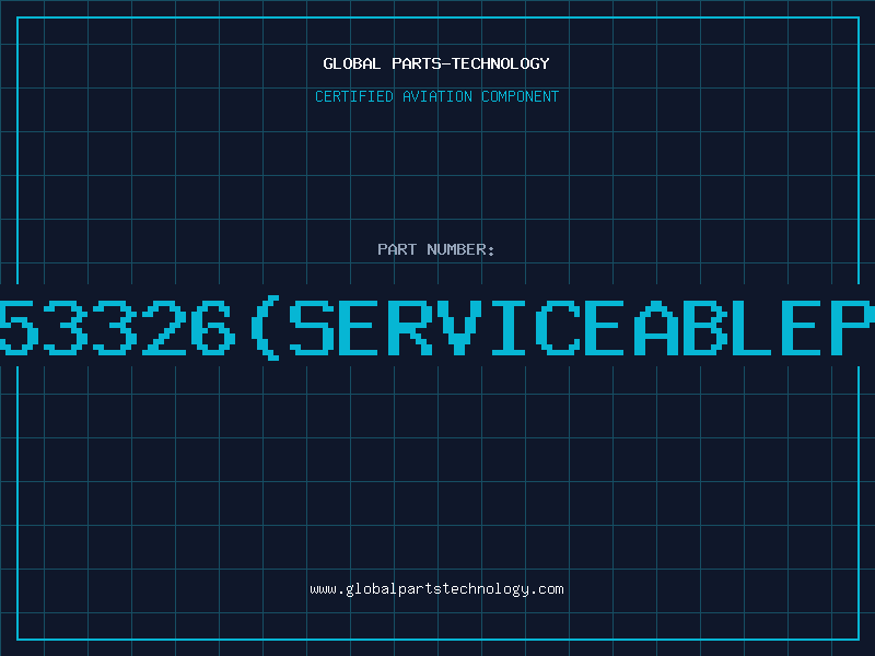 Aviation Part 40-53326(serviceablepart