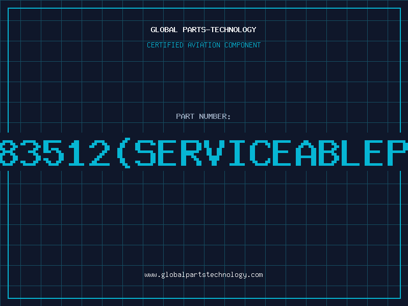 Aviation Part 40-83512(serviceablepart