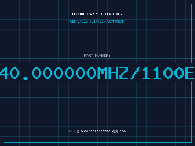 Aviation Part 40.000000MHZ/1100E