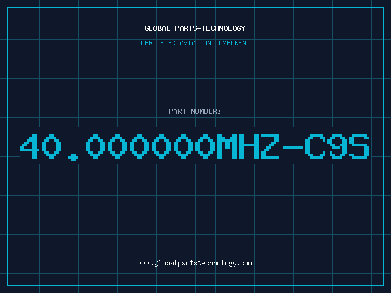 Aviation Part 40.000000MHZ-C9S