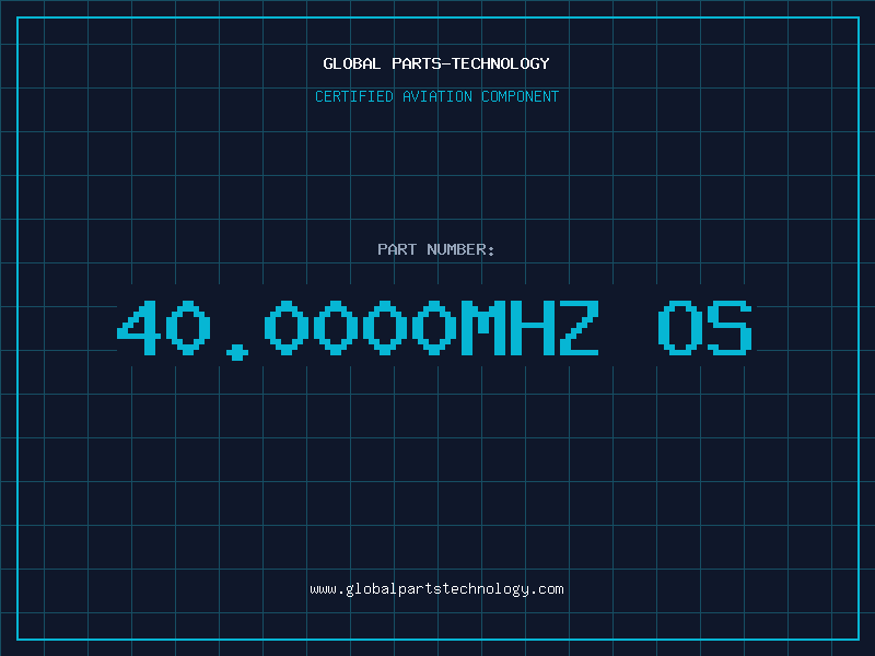 Aviation Part 40.0000MHZ OS