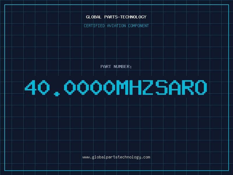 Aviation Part 40.0000MHZSARO