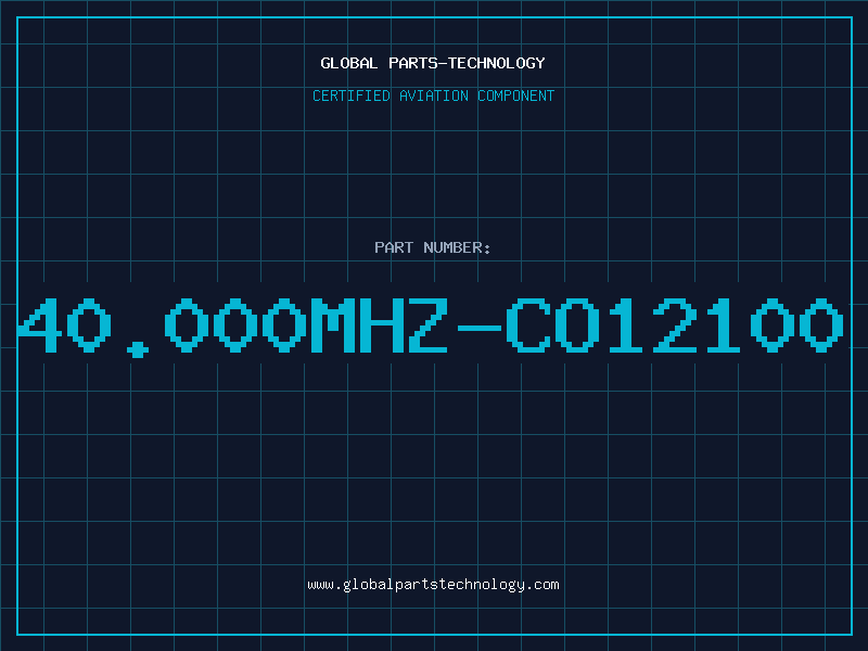 Aviation Part 40.000MHZ-CO12100