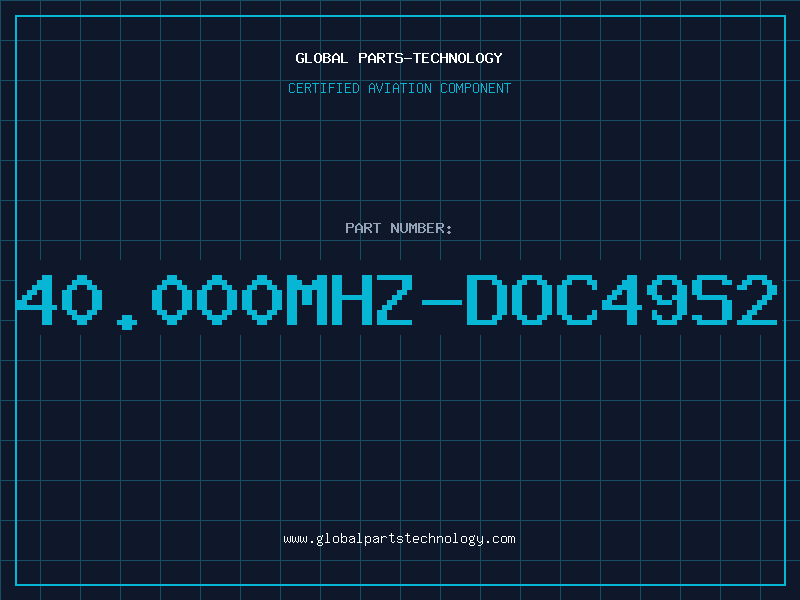 Aviation Part 40.000MHZ-DOC49S2