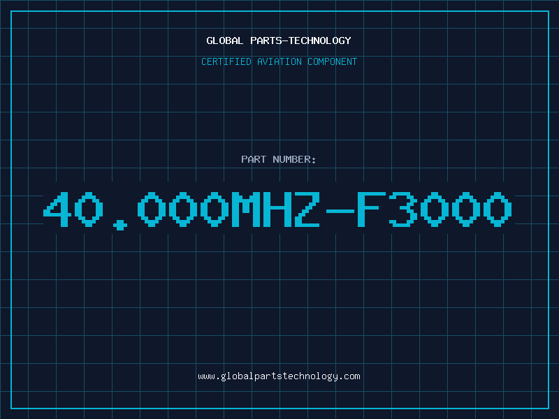 Aviation Part 40.000MHZ-F3000