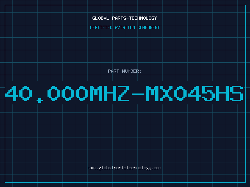 Aviation Part 40.000MHZ-MX045HS