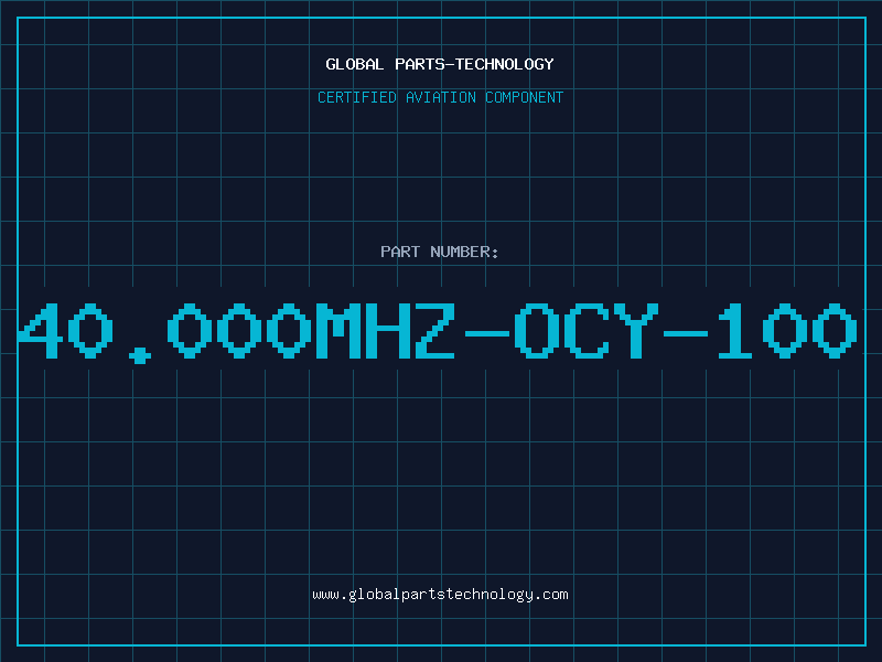 Aviation Part 40.000MHZ-OCY-100