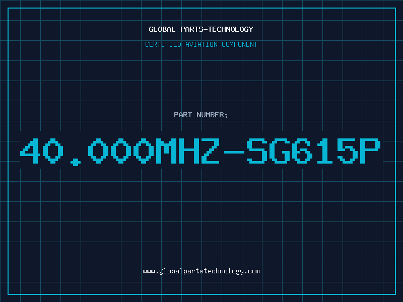 Aviation Part 40.000MHZ-SG615P