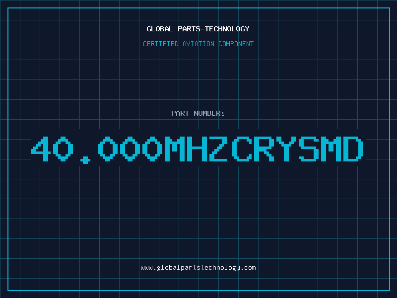 Aviation Part 40.000MHZCRYSMD