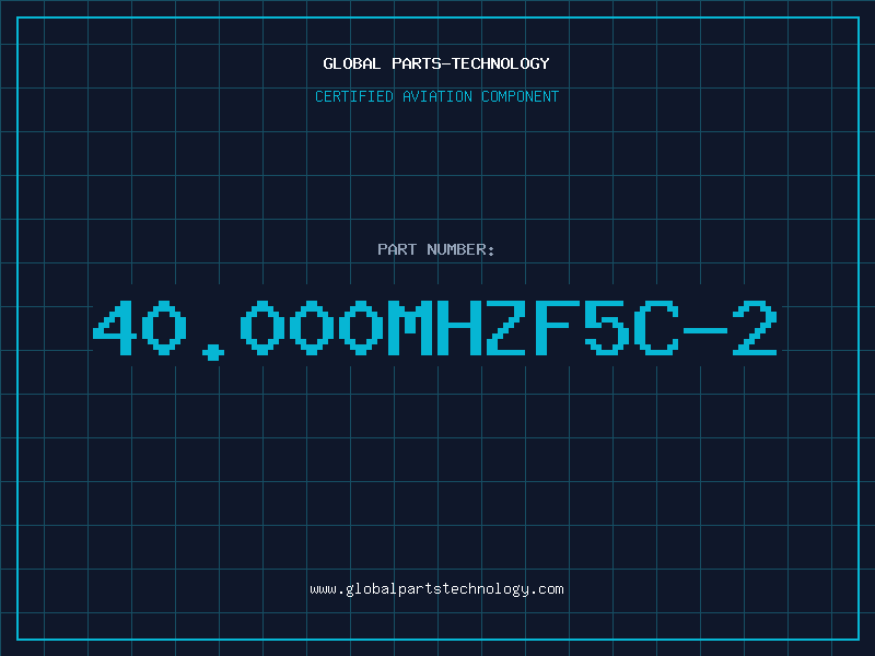 Aviation Part 40.000MHZF5C-2