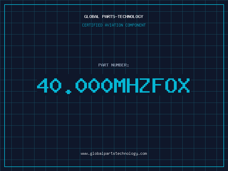 Aviation Part 40.000MHZFOX