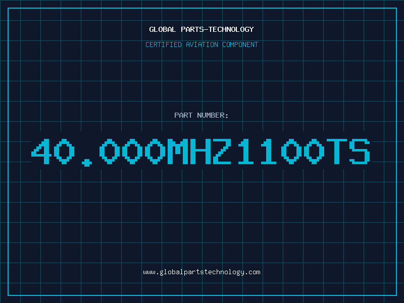 Aviation Part 40.000MHz1100TS