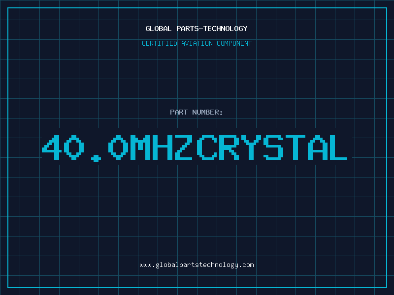 Aviation Part 40.0MHZCRYSTAL