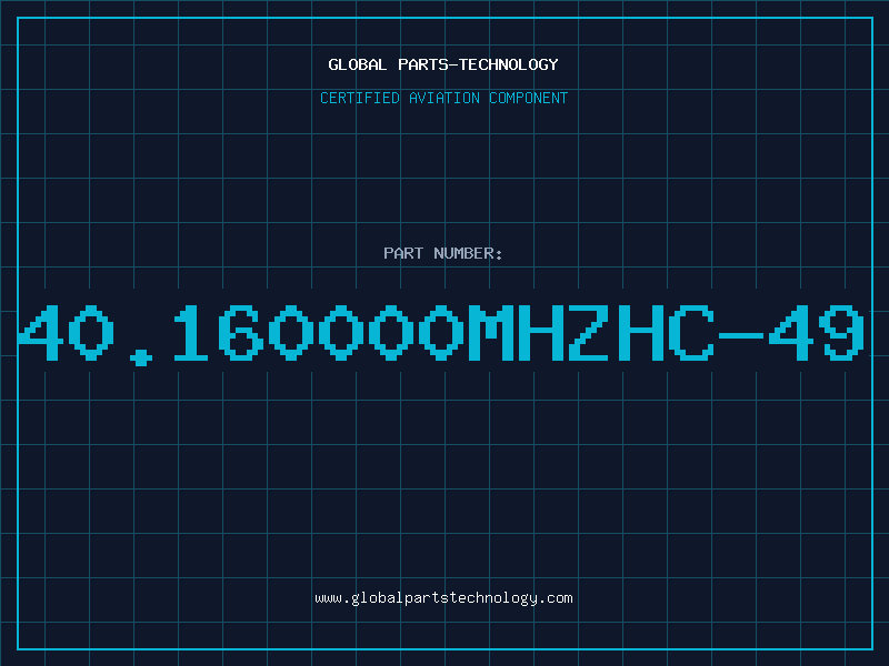 Aviation Part 40.160000MHZHC-49