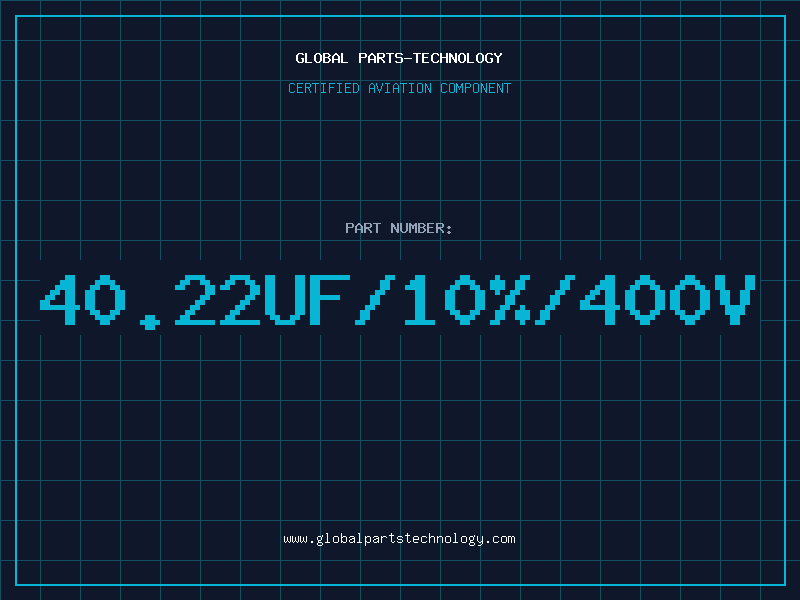 Aviation Part 40.22uF/10%/400V