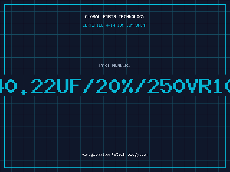 Aviation Part 40.22uF/20%/250VR10