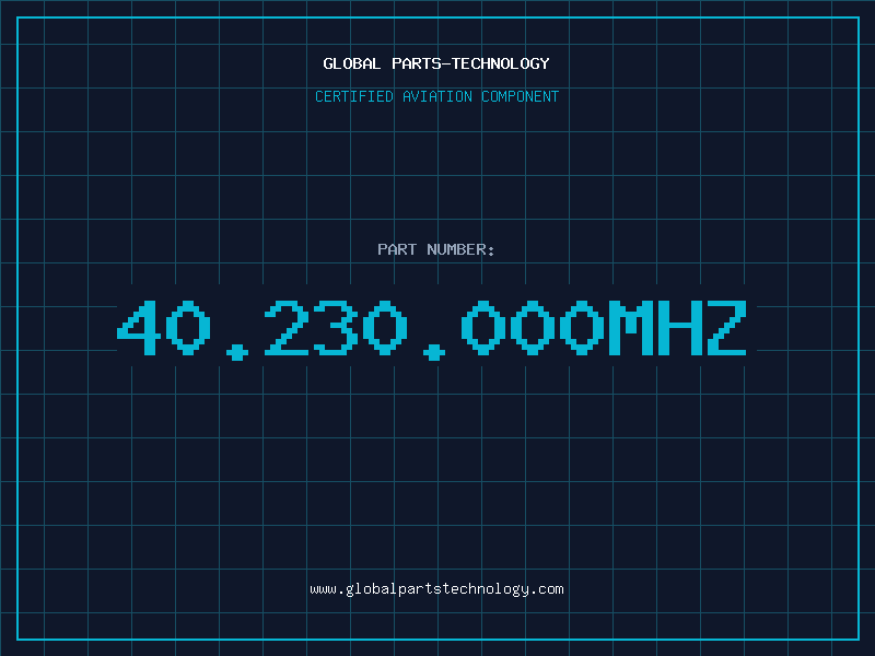 Aviation Part 40.230.000MHZ