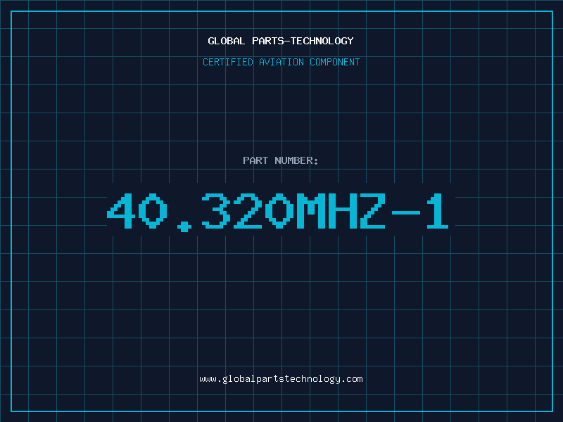 Aviation Part 40.320MHZ-1