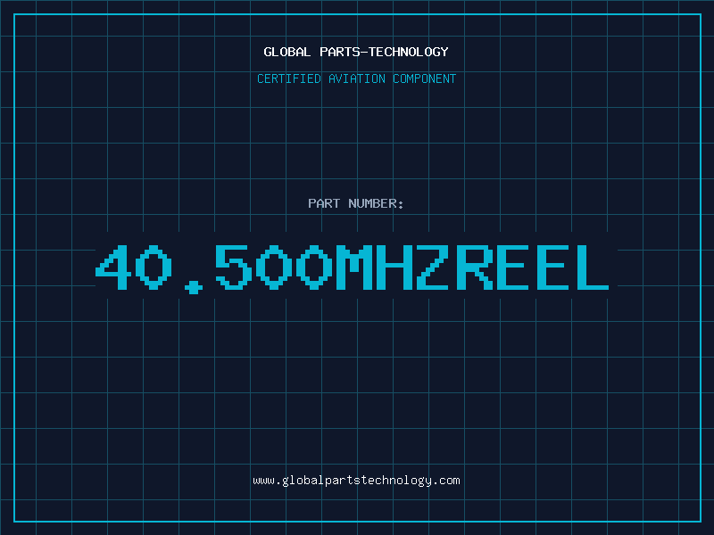 Aviation Part 40.500MHZREEL