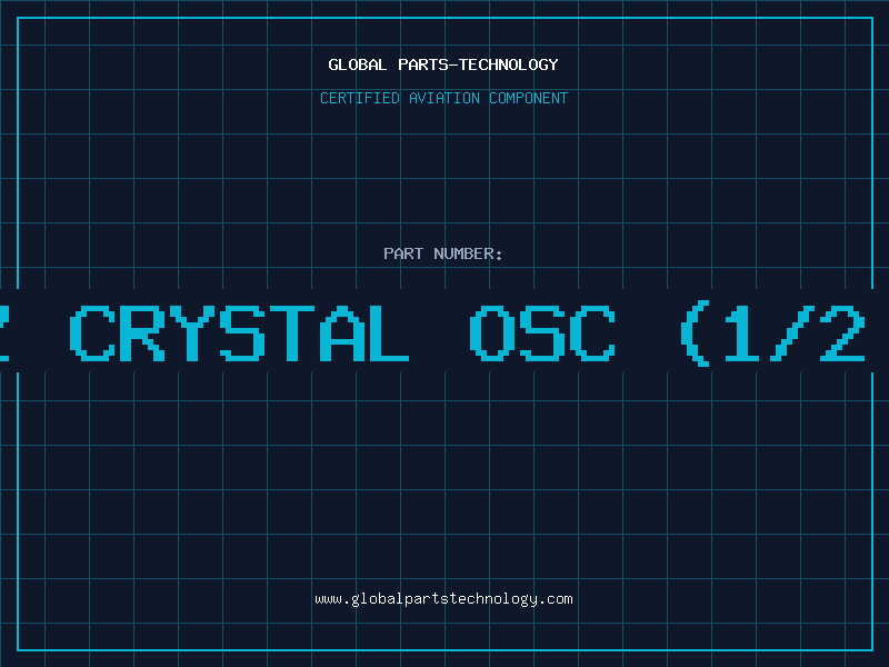 Aviation Part 40.5504 MHZ CRYSTAL OSC (1/2 SIZE) 94 D