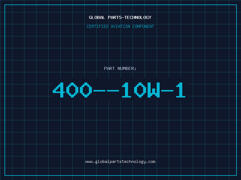 Aviation Part 400--10W-1
