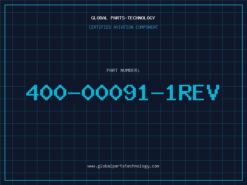 Aviation Part 400-00091-1REV