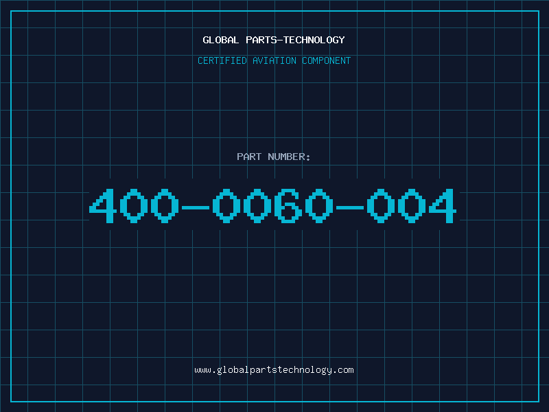 Aviation Part 400-0060-004