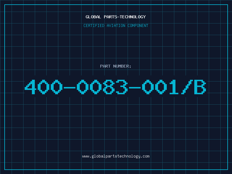Aviation Part 400-0083-001/B