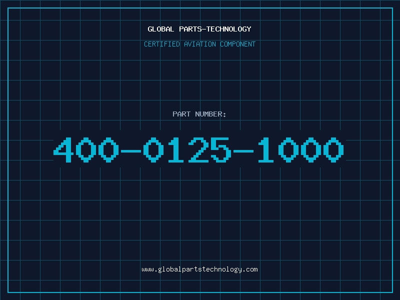 Aviation Part 400-0125-1000