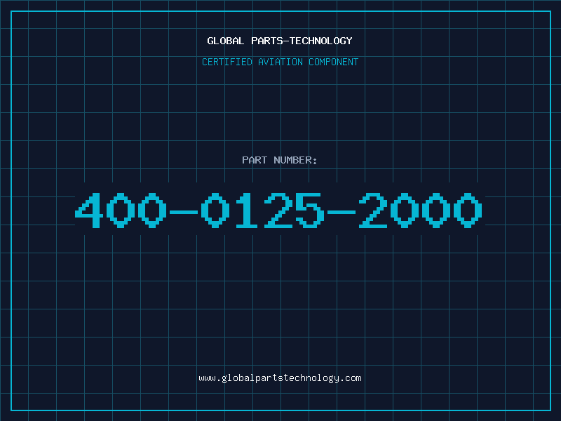 Aviation Part 400-0125-2000