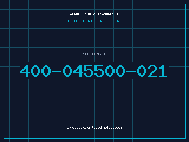 Aviation Part 400-045500-021