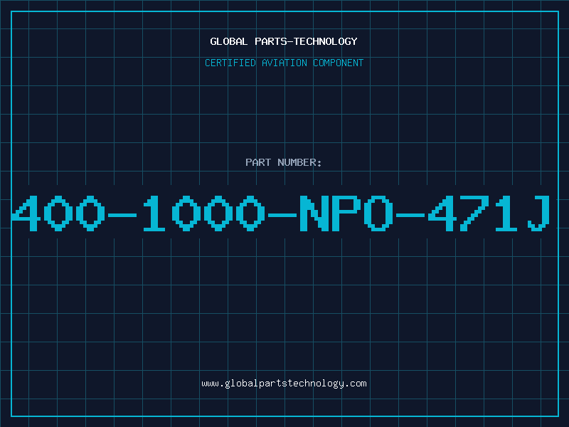 Aviation Part 400-1000-NPO-471J
