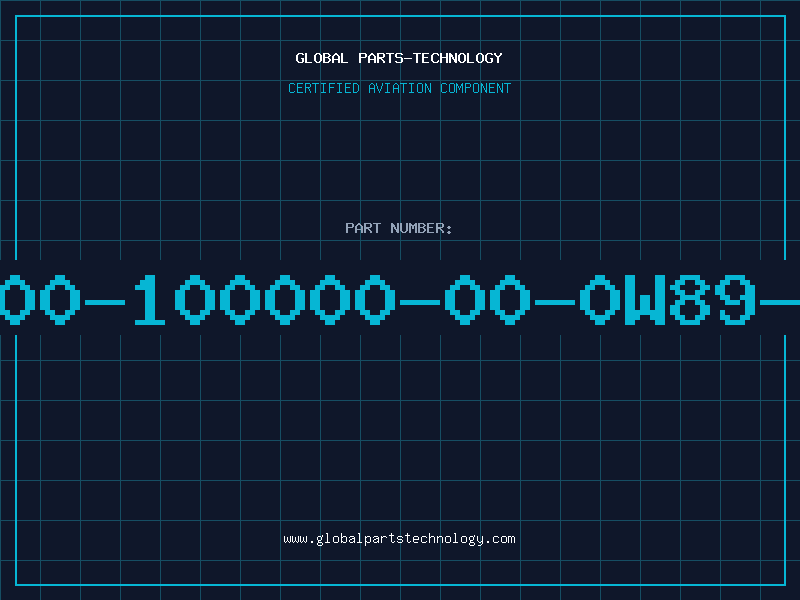 Aviation Part 400-100000-00-0W89-1