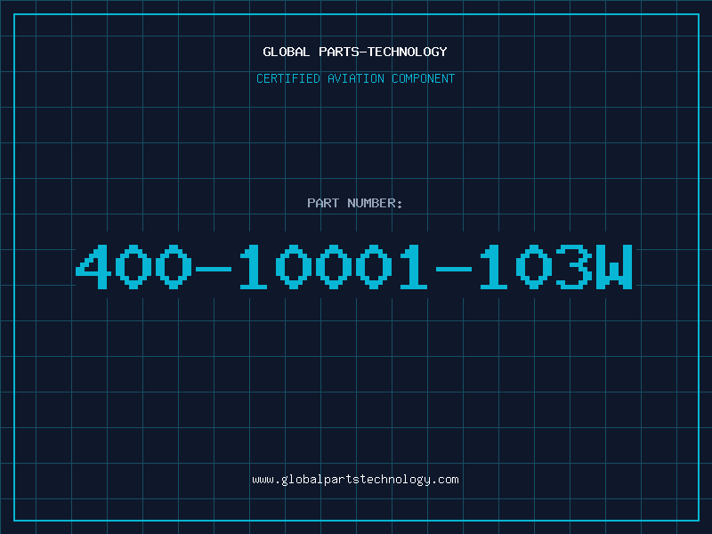 Aviation Part 400-10001-103W