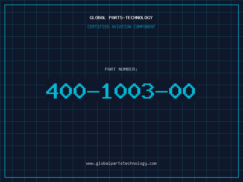Aviation Part 400-1003-00